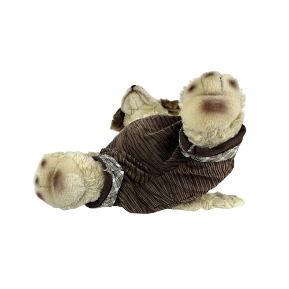 HugFun 2001 Plush Dog Stuffed Animal w/ Clothing Outfit Approx 15" EUC - Picture 6 of 7